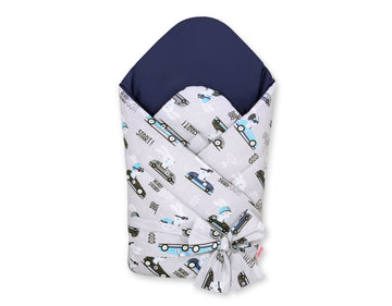 Baby nest 2in1 – babynestje – extra versteviging voor comfort en veiligheid – grijze konijntjes
