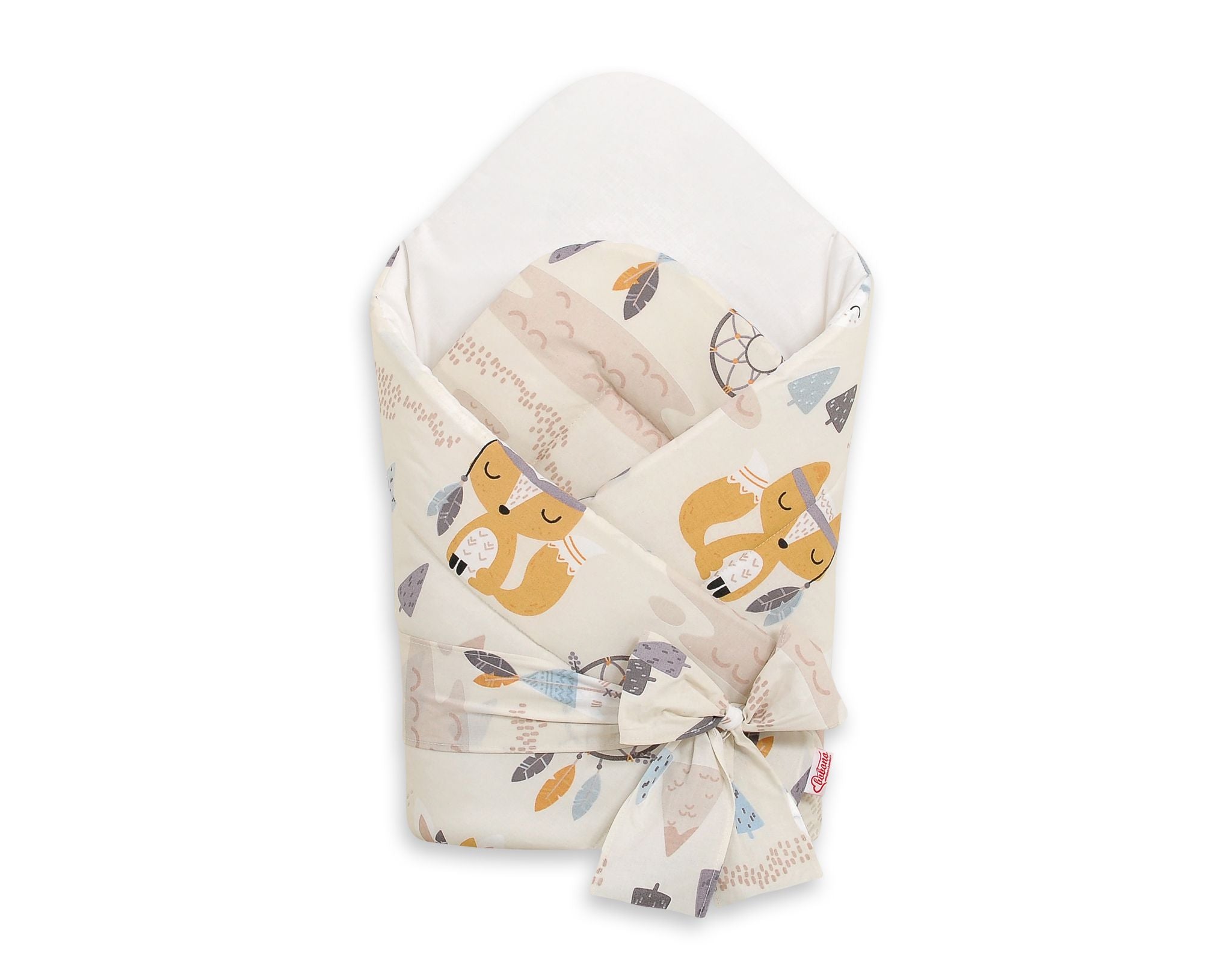 Baby nest – babynestje – verstevigd & ademend katoen, uitneembare bodem, anti-allergisch