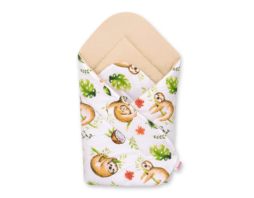 Baby nest, babynestje, geborgenheid voor pasgeborenen – Beige/Beige – 100% katoen