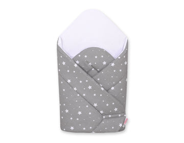 Baby nestje, babynest, verstevigd & veilig slapen voor pasgeborenen - Mini Stars wit
