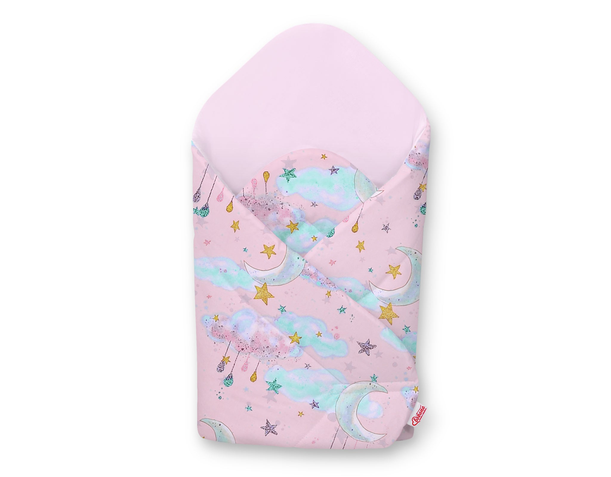 Baby nest - babynestje - 100% katoen - geborgenheid - roze - ademend en anti-allergeen