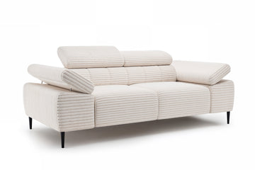 Tweezitsbank Taloria II met Elektrisch Uitschuifbare Zitting en Verstelbare Hoofdsteunen