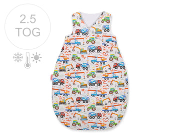 Universele babyslaapzak, slaapzakje - warmte-isolatie - ademend en hypoallergeen, 75 cm