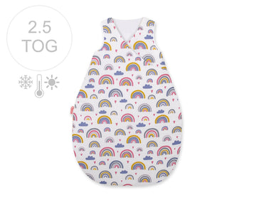 Babysovsäck 75 cm – spjälsängssovsäck – komfort året runt och antiallergisk