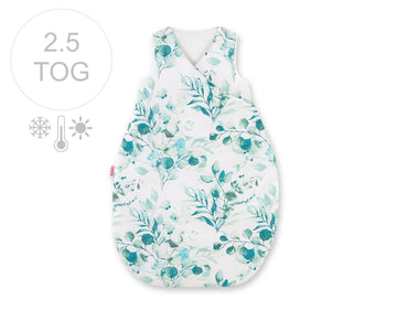 Universal slaapzak baby - babyslaapzak - warme all-season eucalyptus mint, ademend & comfortabel