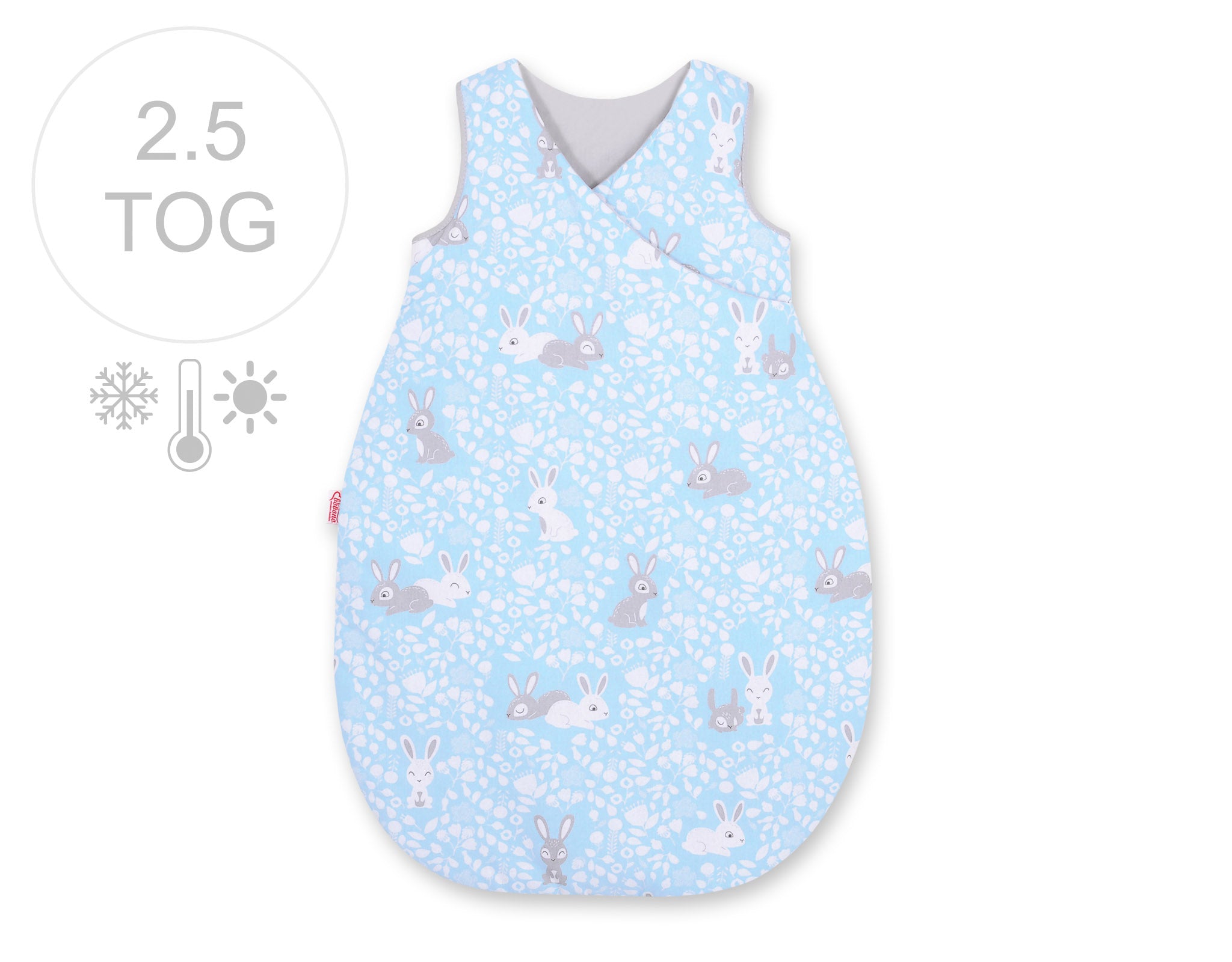 Universele slaapzak - babyslaapzak - warm, comfortabel & all-season - 75 cm - katoen