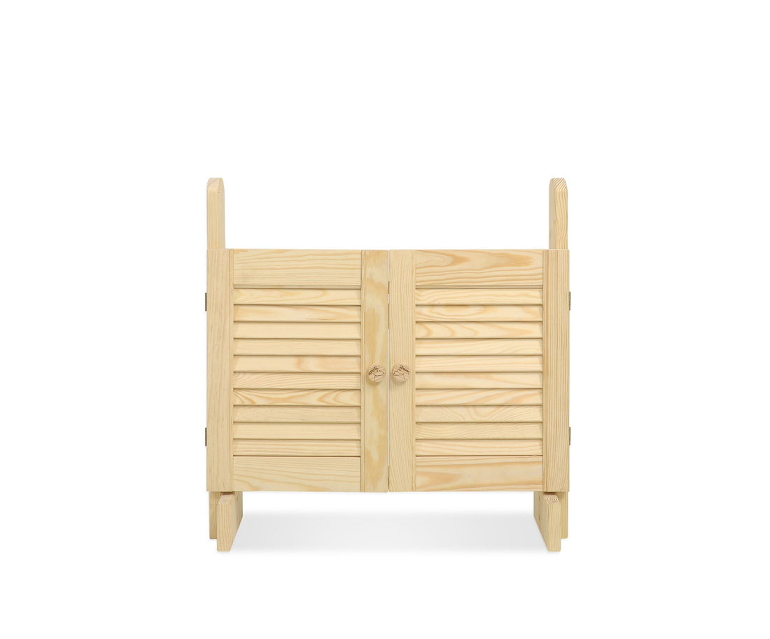 Stort dubbelt häststall - hobbyhäststall - massivt trä, extra förvaringsutrymme