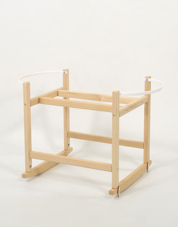 Träsängställ - spjälsängsställ - lätt och kompakt för BOHO-korg