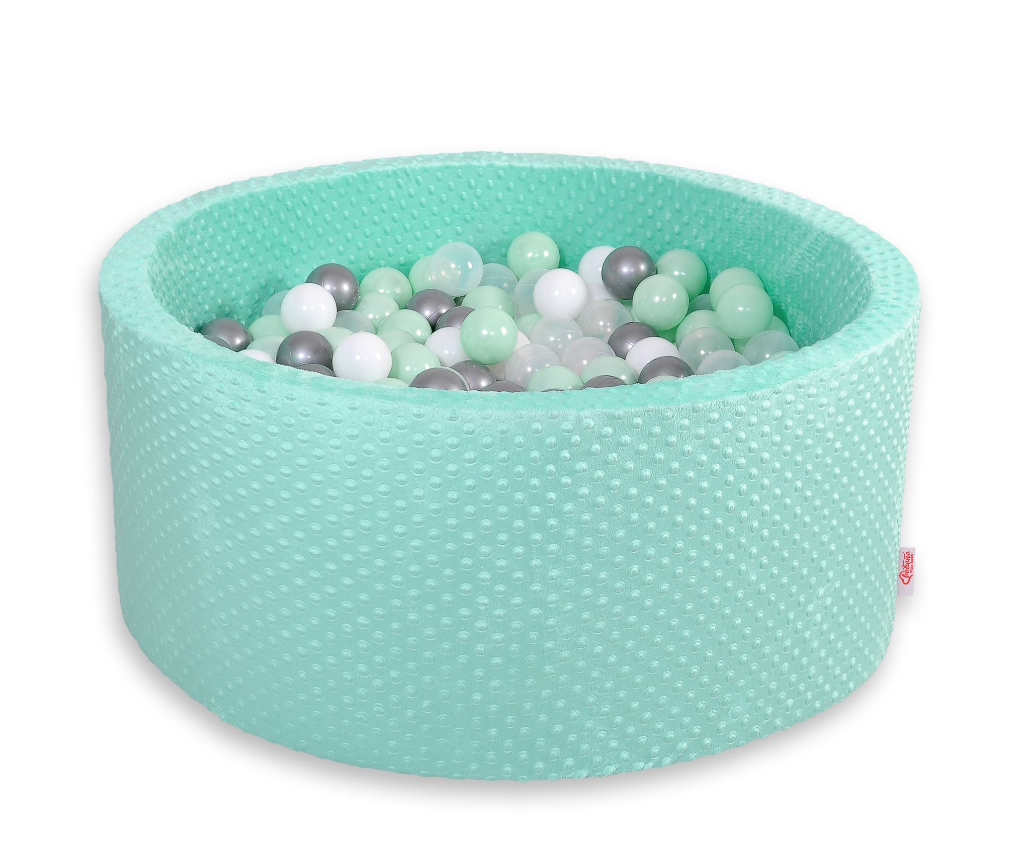 Ballenvijver – speelpool – minky fleece – 200 ballen – stimuleert hand-oogcoördinatie