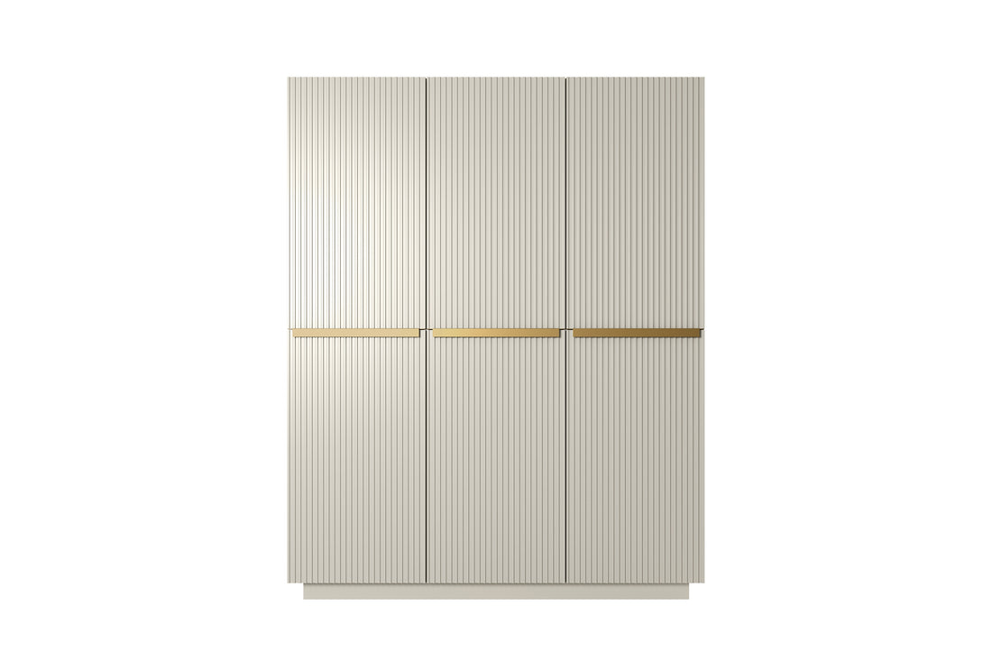 Nicole Kledingkast 150 cm met Planken & Kledingroede – Kasjmier | Kleur: Kasjmier
