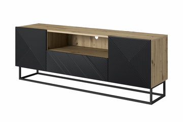 Asha TV-meubel 167 cm met lade en metalen frame - Opbergruimte en stijlvol design