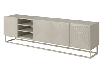 Asha TV-meubel 200 cm - Modern TV-kast met opbergruimte | Kleur: Kasjmier | Maat: 200x56x40 cm