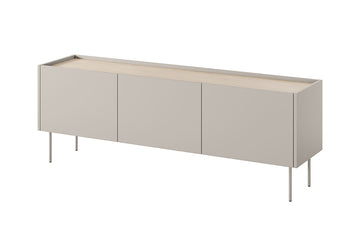 Desin TV-meubel 170 cm met softclose deuren en verborgen lade | Kasjmier / Nagano eik