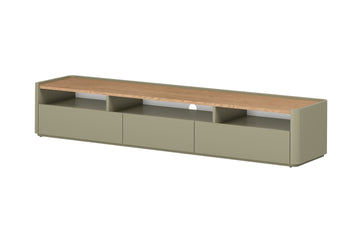 Elivo TV-meubel 200 cm - modern, duurzaam met soft-close lades | Kleur: eucalyptus groen /