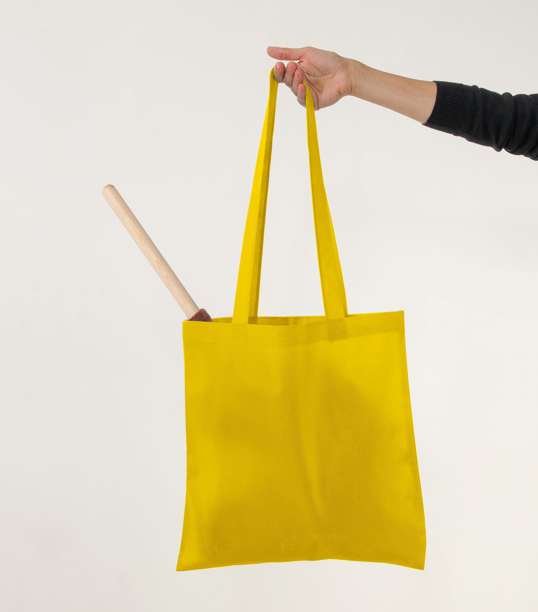 Hobby Horse-väska - bärväska - rymlig axelväska för häst och tillbehör, polyester, gul