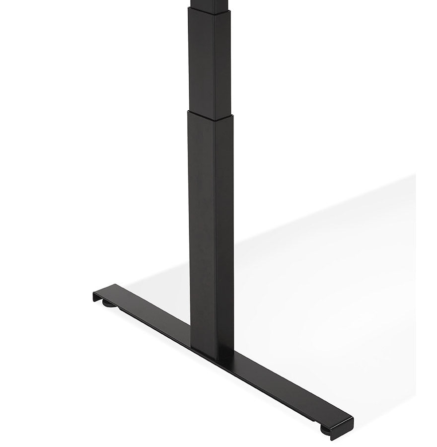 Elektrisch Zit-Sta Bureau - Hoogte Verstelbaar - Ergonomisch Comfort, 140x70 cm, Zwart Design