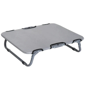Hondenligbed - Opvouwbaar hondenbed | Kleur: Grijs | Afmetingen: 46x59x15 cm