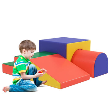 Zachte bouwblokkenset voor peuters | Kleur: Meerkleurig | Afmetingen: 50x150x39 cm