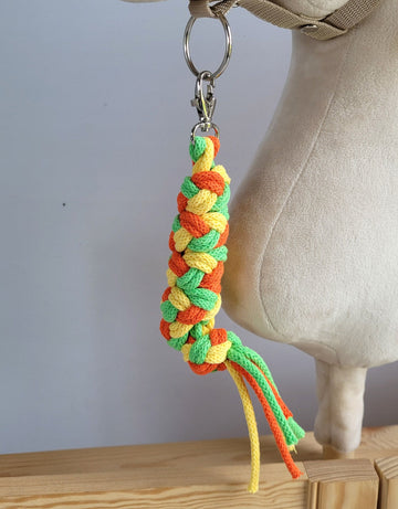 Touw voor hobby paard, paardenlijn, zacht & niet-allergeen katoen, dubbelgevlochten - 73 cm
