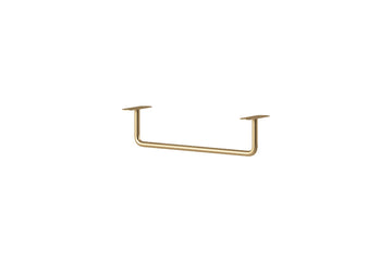 Nicole Badkamerhanger 27 cm - Luxe metalen handdoekenhouder | Kleur: Goud