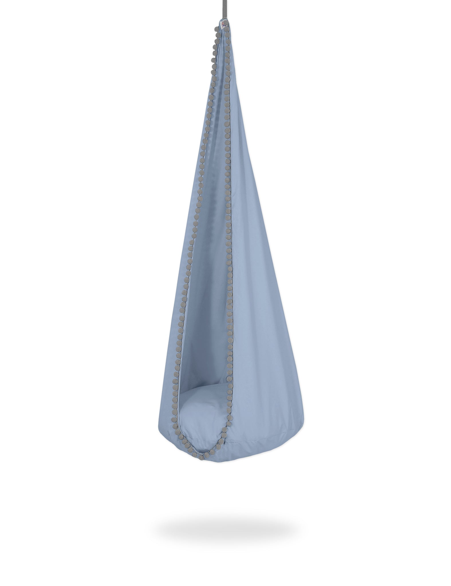 Hängande hängmatta kokong - gungstol - bekväm bomull för barn, inkl. kudde