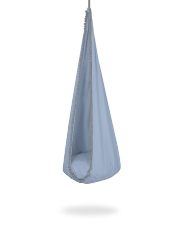 Hängande hängmatta kokong - gungstol - bekväm bomull för barn, inkl. kudde