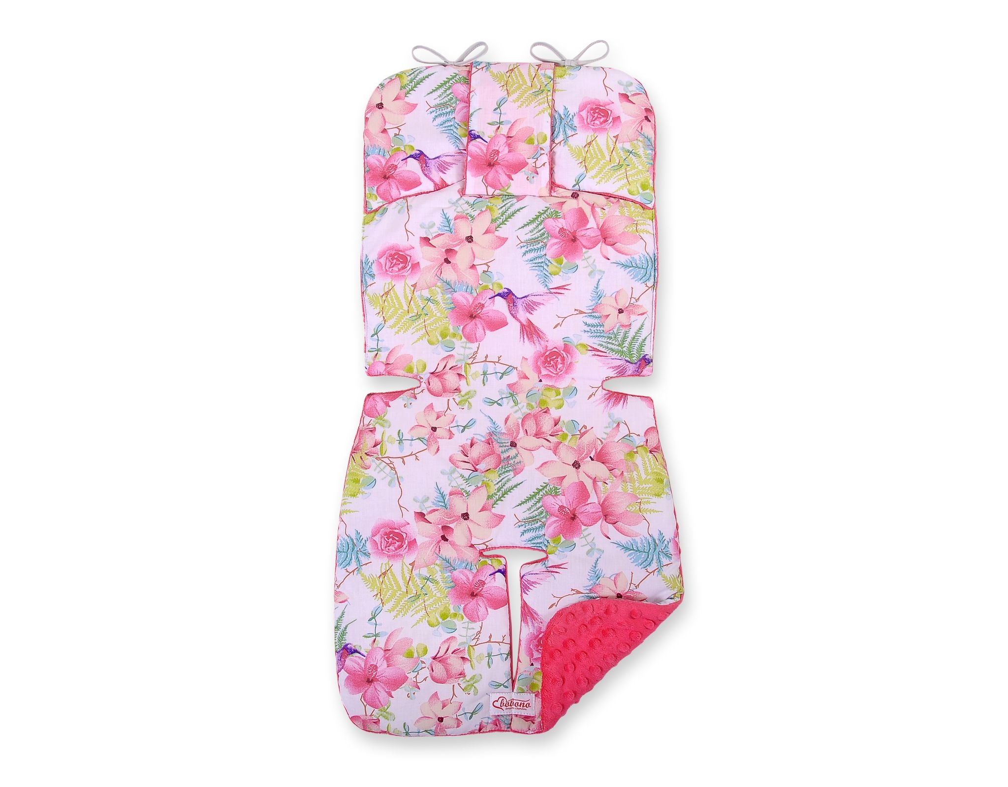 Dubbelsidig barnvagnsinlägg - barnvagnsmatta - extra mjuk och bekväm för bebisar