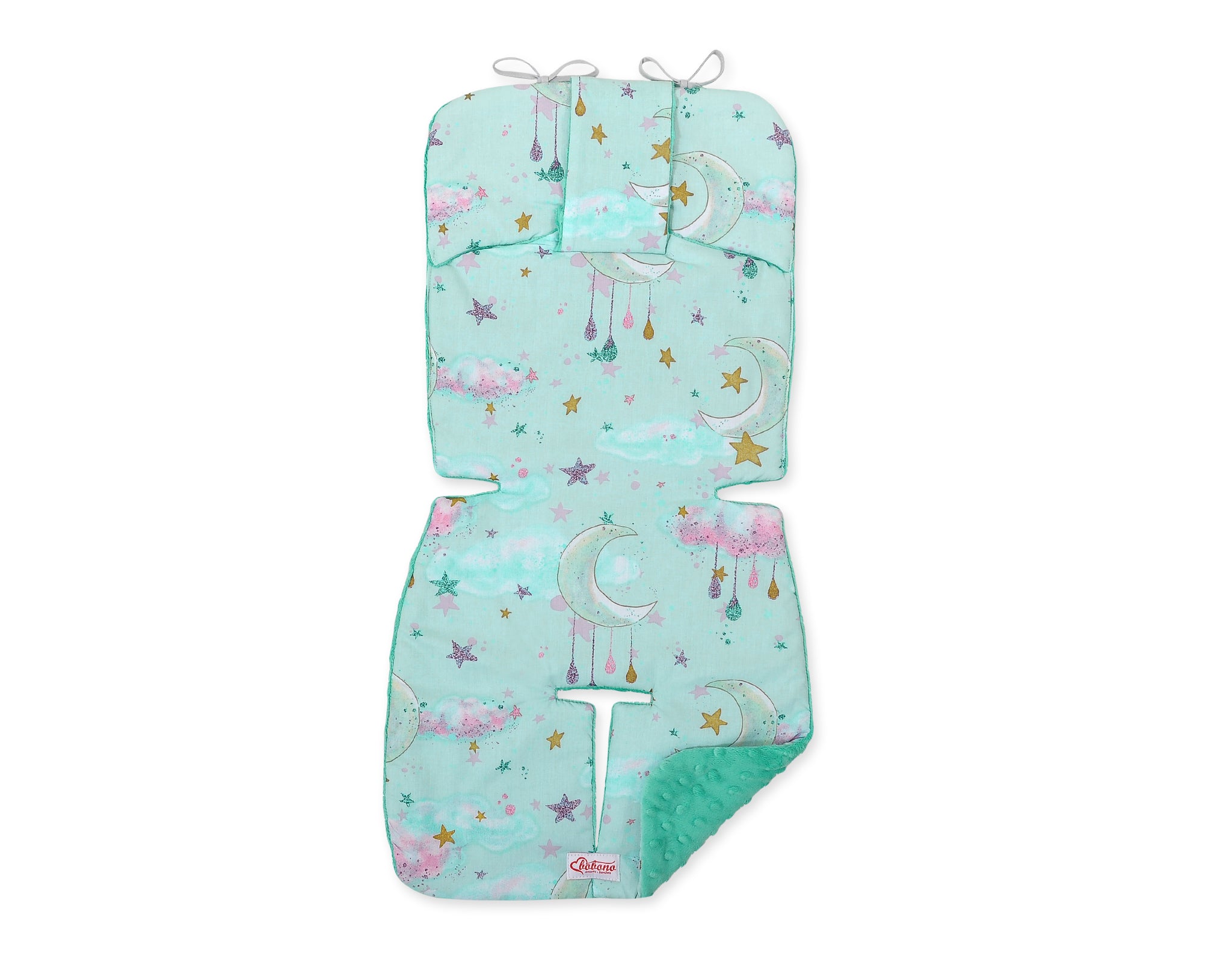 Doppelseitiger Kinderwageneinsatz – Kinderwagenmatte – extra weich und bequem für Babys