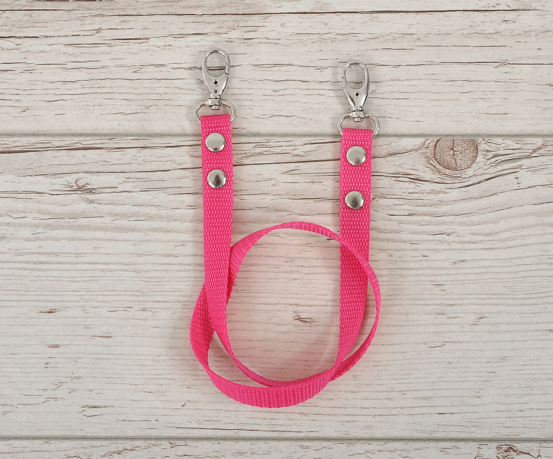 Klibbhäststyglar - handgjorda tyglar - lätta att fästa och robusta