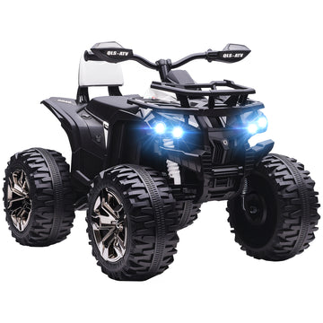 Elektrisch kinderquad 3-5 jaar, 3-8 km/u | Kleur: Wit | Afmetingen: 65x100x73 cm