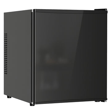 Mini-koelkast 44 l, 46 blikjes, instelbare thermostaat | Kleur: Zwart | Afmetingen: 43x51x51,3 cm