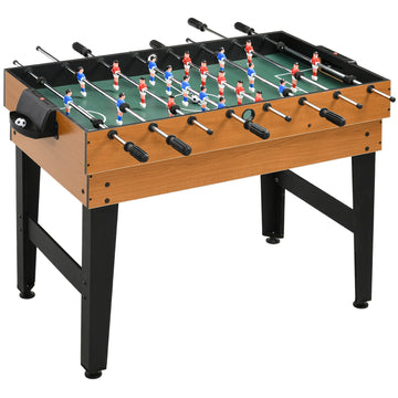 4-in-1 Gamingtafel | Kleur: Bruin en zwart | Afmetingen: 61x107x84.5 cm