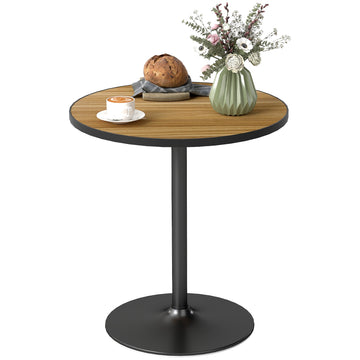 Ronde eettafel voor 2-4 personen | Kleur: Bruin | Afmetingen: 70x70x76 cm