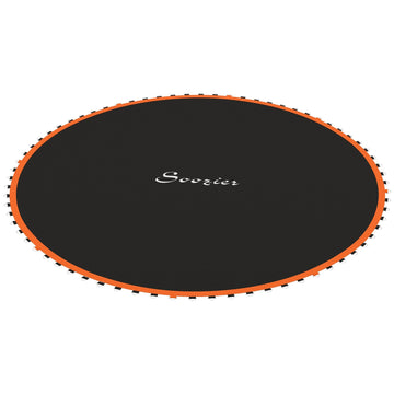 Trampolinemat voor ronde trampoline Ø366 cm - Vervangingsmat | Kleur: Oranje, zwart