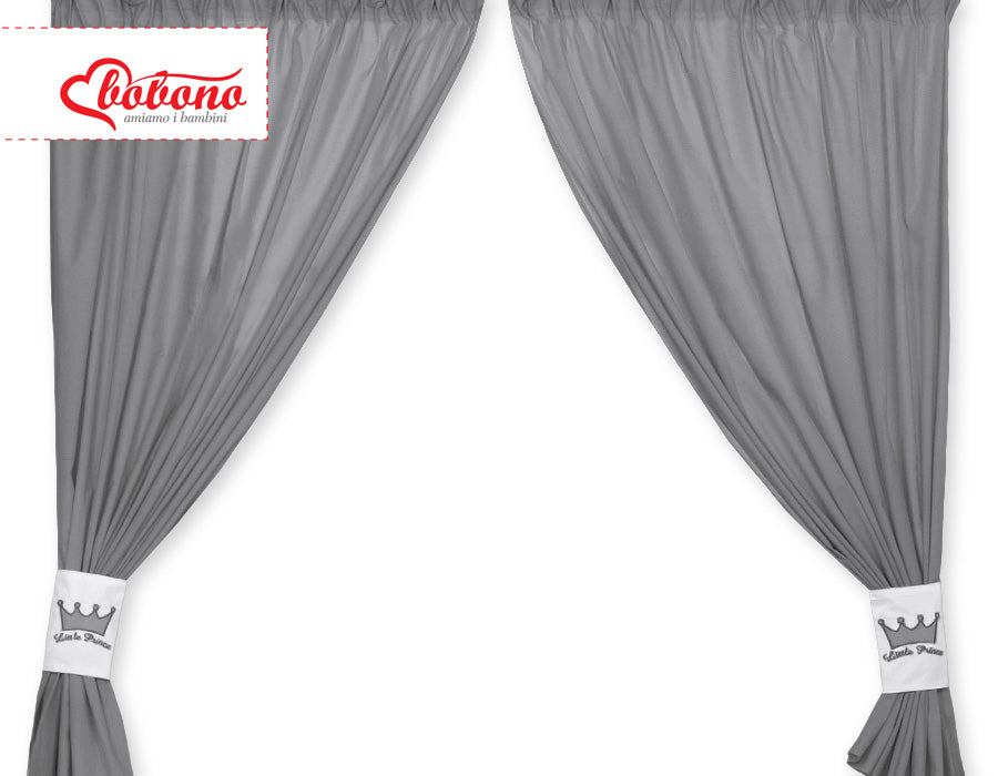 Gardiner till babyrum - barnrumsgardiner - 100% bomull, tvättbara, set om 2