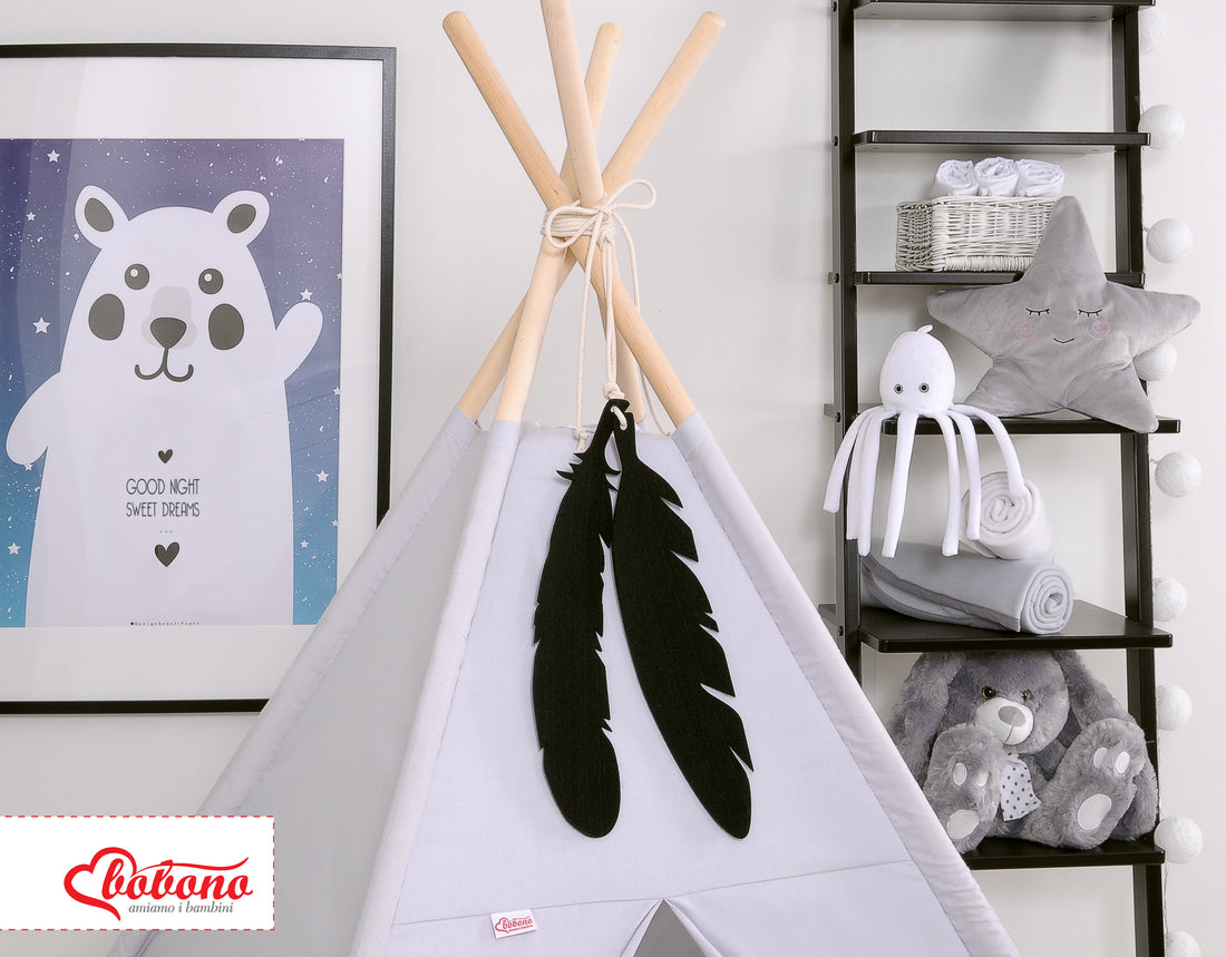 Set med 2 filtfjädrar - dekorativa hängen - robust 4 mm filt