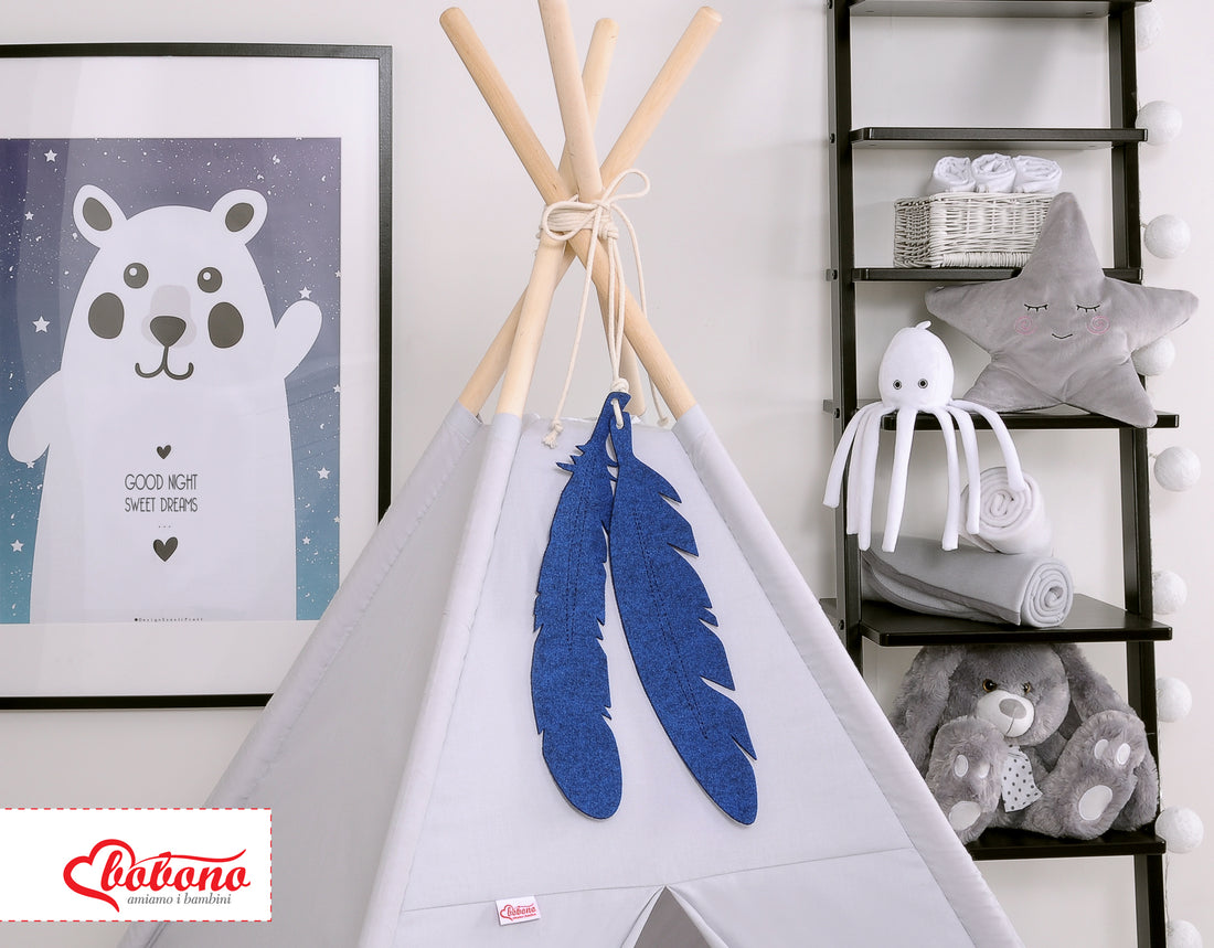 Set med 2 filtfjädrar - dekorativa fjädrar - robusta och hållbara