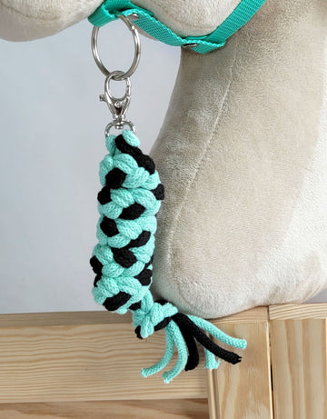 Dubbelt snörekoppel - hästkoppel - bekvämt och allergivänligt för hobbyhästar